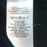 Alaia Archetypes Crino Sequin Mini Dress Marine/Silver Stretch Knit Size 38 NEW