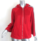 Gucci Swarovski Crystal-Embellished Striped Track Jacket Red Size Medium