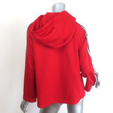 Gucci Swarovski Crystal-Embellished Striped Track Jacket Red Size Medium