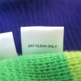 Christopher John Rogers Rainbow Stripe Sweater Brushed Knit Size Small