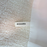 Sandro Vayie Faux Pearl-Trimmed Tweed Mini Skirt Ecru Cotton-Blend Size 42 NEW