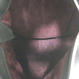 Burberry Knight Medium Shearling Shoulder Bag Black Leather Crossbody