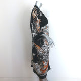 Hermes Twillaine Long Cardigan Black Jungle Print Silk & Cashmere Size 38