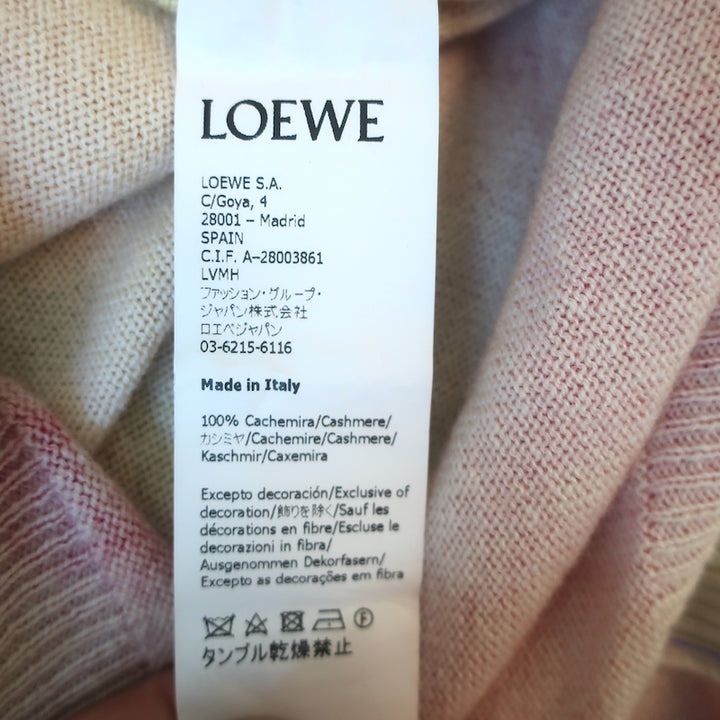 Loewe Paula’s Ibiza Tie-Dye Cashmere Sweater Size Extra Small