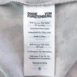 Diane von Furstenberg Barlow Dress Jungle Cat Print Jersey Size Extra Small NEW