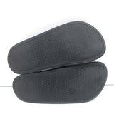 Givenchy Logo Pool Slides Black Rubber Size 36 Flat Sandals
