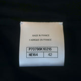 Chanel 2021 Coco Mark Turtleneck Sweater Black Cashmere-Silk Size 42