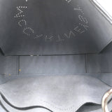 Stella McCartney Stella Logo Small Crossbody Bag Silver Metallic Vegan Leather