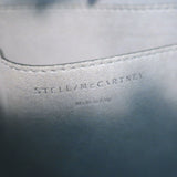 Stella McCartney Stella Logo Small Crossbody Bag Silver Metallic Vegan Leather