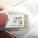 Brunello Cucinelli Monili Epaulette Blouse White Silk Chiffon Size Medium