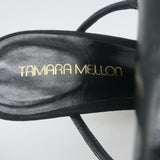 Tamara Mellon Sandals Trouble Maker Leopard Print Pony Hair Size 37.5