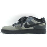 Comme des Garcons x Nike Dunk Low Sneakers Black Clear Size 9 NEW