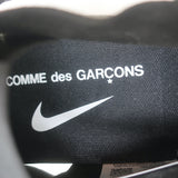 Comme des Garcons x Nike Dunk Low Sneakers Black Clear Size 9 NEW