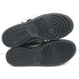 Comme des Garcons x Nike Dunk Low Sneakers Black Clear Size 9 NEW