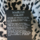 Saint Laurent Sleeveless Button Up Blouse Leopard Print Silk Size 36