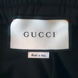 Gucci Swarovski Crystal-Embellished Tracksuit Black Tech Jersey Size Medium