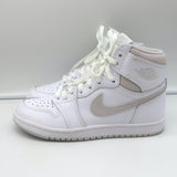 Nike Air Jordan 1 Retro High 85 Sneakers White/Neutral Grey Size 5.5 BQ4422 100