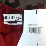 The Attico Fujiko Sequined Mini Dress Cherry Red Size 44 NEW