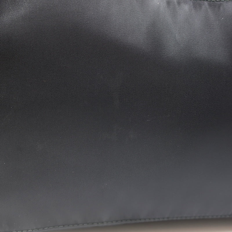 Prada Medium Re-Nylon Saffiano Leather-Trim Backpack Black