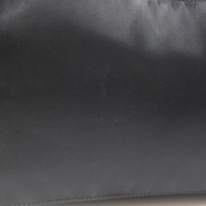 Prada Medium Re-Nylon Saffiano Leather-Trim Backpack Black