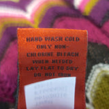 Missoni x Target Zig Zag Pointelle Knit Scarf Purple/Pink Wool-Blend