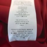 The Attico Fujiko Sequined Mini Dress Cherry Red Size 44 NEW