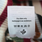 Veronica Beard Kavya Striped Short Sleeve Ribbed Sweater Multi Size Small NEW