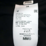 MM6 Maison Margiela Ruffled Lace-Trim Bomber Jacket Black Size 38