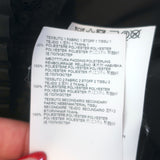 MM6 Maison Margiela Ruffled Lace-Trim Bomber Jacket Black Size 38