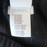 Brunello Cucinelli Pinstripe Cargo Pants Gray Stretch Wool Size US 6