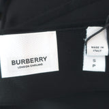 Burberry Cutout Crop Top Black Stretch Knit Size Small NEW