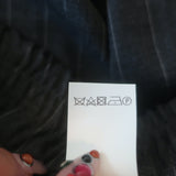 Brunello Cucinelli Pinstripe Cargo Pants Gray Stretch Wool Size US 6