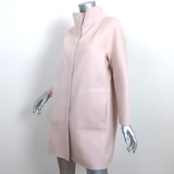 Loro Piana Cashmere Reversible Coat Gray & Light Pink Size Medium