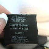 Loro Piana Cashmere Reversible Coat Gray & Light Pink Size Medium