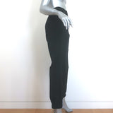 Alexander McQueen Pintuck Wool Jogger Pants Black Size 44