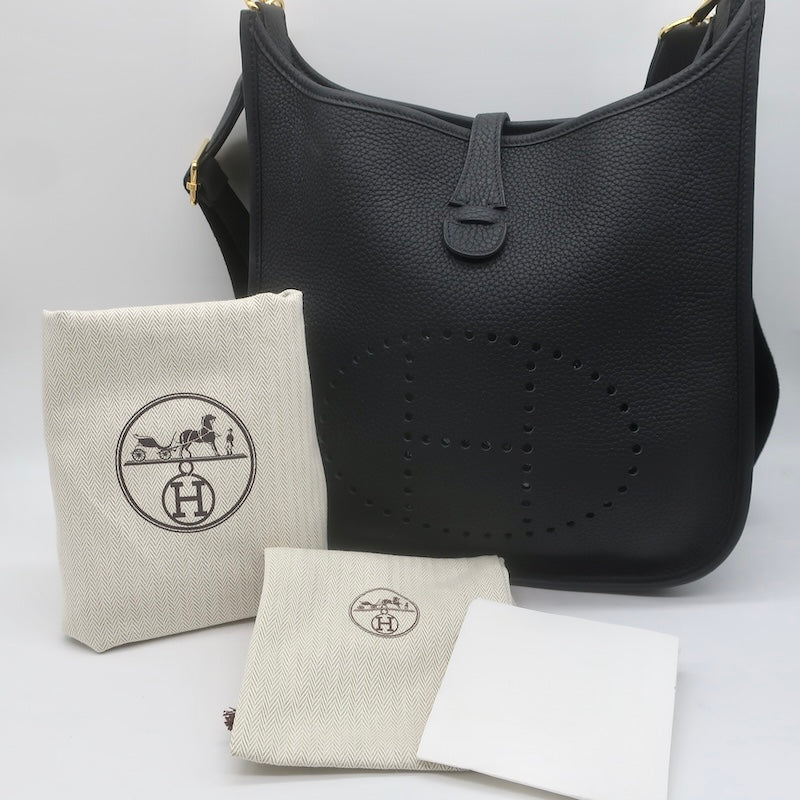 Hermes Evelyne handbag, front