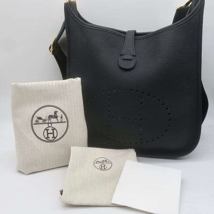 Hermes Evelyne handbag, front
