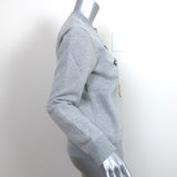 Saint Laurent Snoopy Crewneck Sweatshirt Heather Gray Size Small