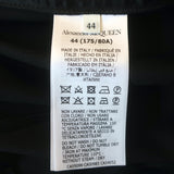 Alexander McQueen Pintuck Wool Jogger Pants Black Size 44