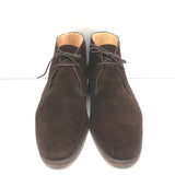 Ralph Lauren Desert Boots Dark Brown Suede Size 10.5