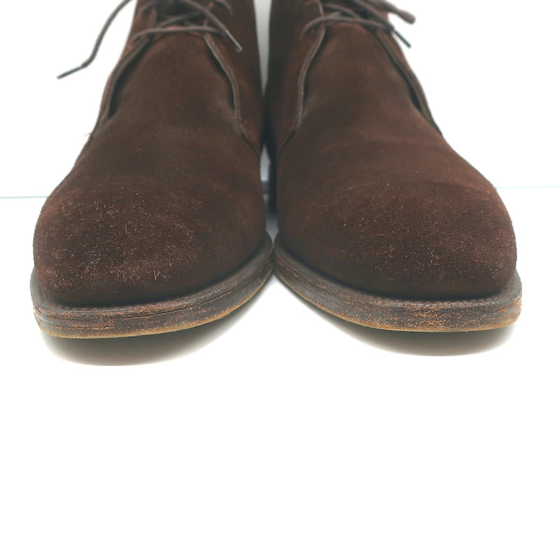 Ralph Lauren Desert Boots Dark Brown Suede Size 10.5