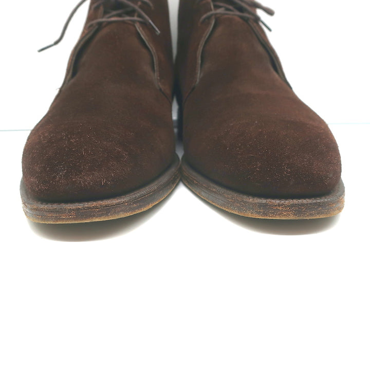 Ralph Lauren Desert Boots Dark Brown Suede Size 10.5