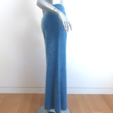 Lisa Yang Ellery Cashmere Flared Lounge Pants Stormy Blue Size 0 NEW