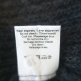 IRO Colorblock Sweater Piper Charcoal/Black Alpaca-Blend Ribbed Knit Size Medium