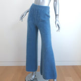 Lisa Yang Ellery Cashmere Flared Lounge Pants Stormy Blue Size 0 NEW