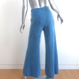 Lisa Yang Ellery Cashmere Flared Lounge Pants Stormy Blue Size 0 NEW