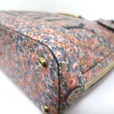 Gucci x Liberty London 1955 Duffle Bag Floral Print Leather Large Crossbody NEW