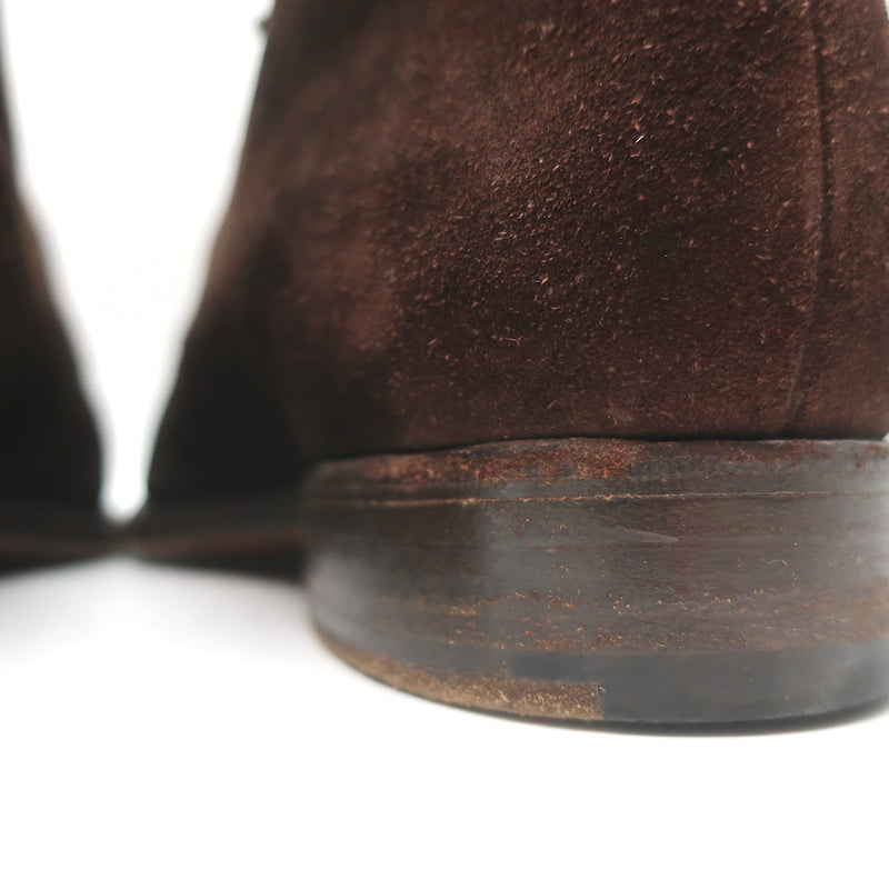 Ralph Lauren Desert Boots Dark Brown Suede Size 10.5