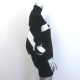 Balmain Kids Sequined Logo Sweater Dress Black Size 14 Womens Extra Small