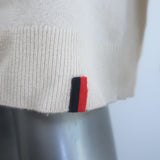 Kule Love Cashmere Sweater Cream Size Large Crewneck Pullover